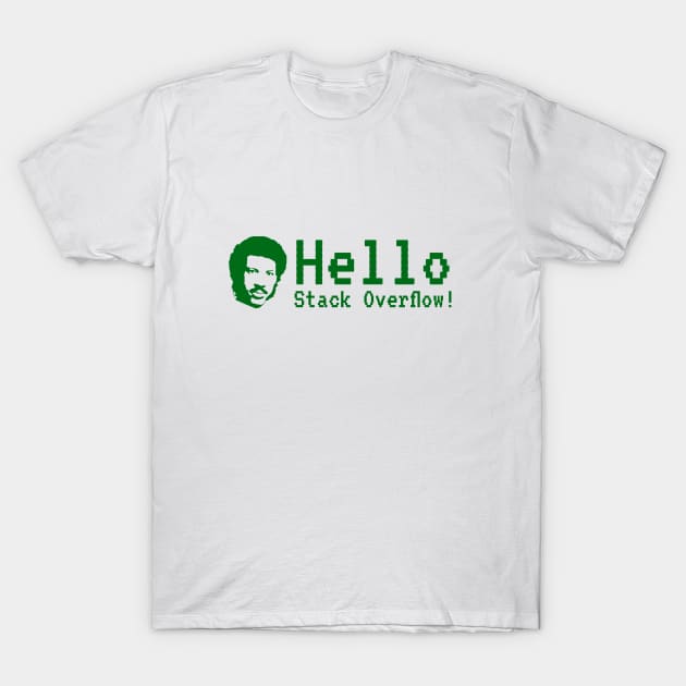 Hello Stackoverflow T-Shirt by JaMaX